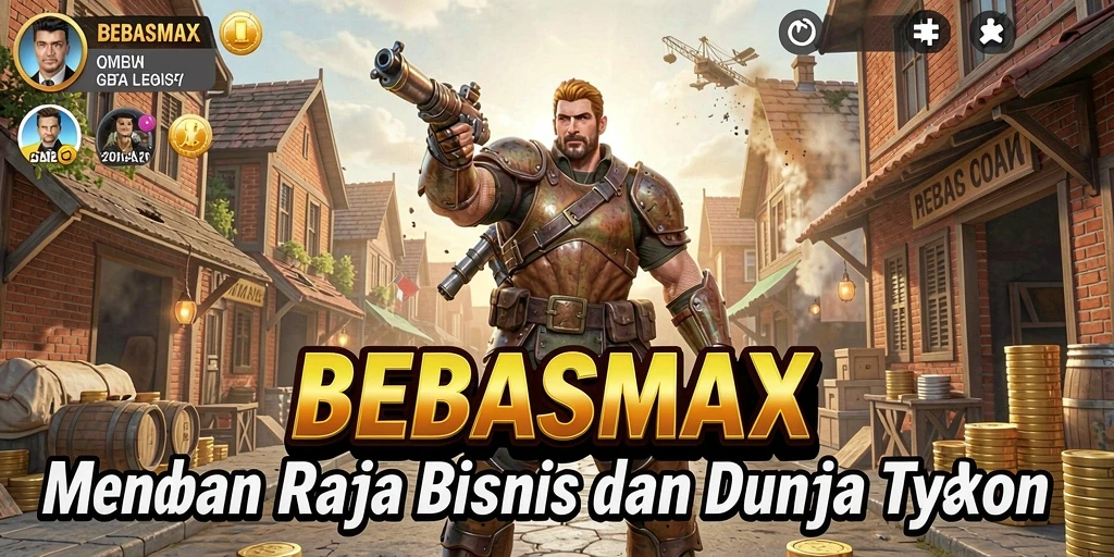Gameplay seru BEBASMAX dengan aspek Tycoon yang menantang.