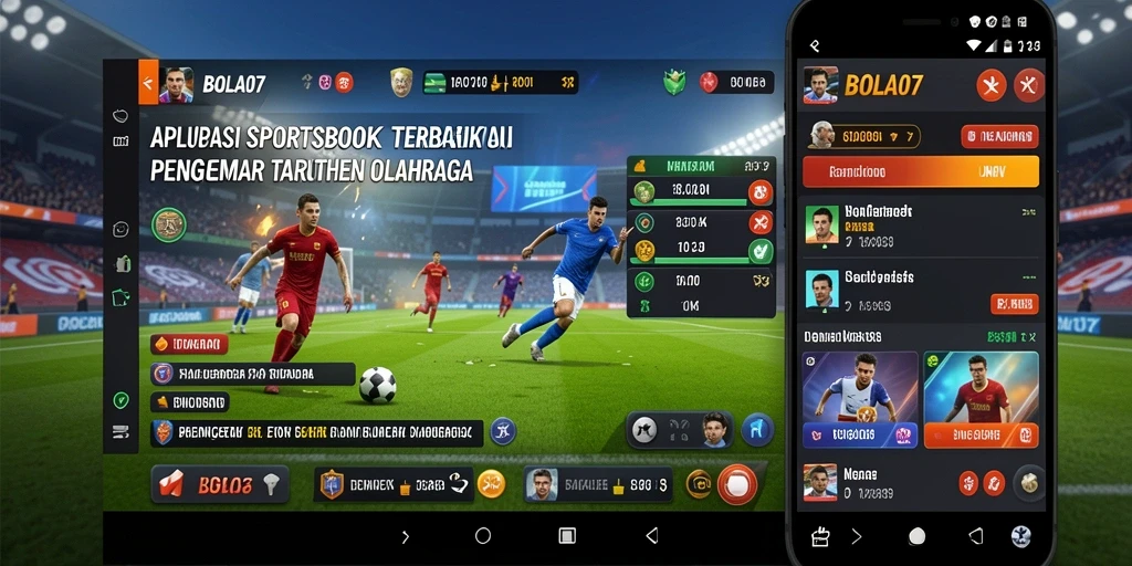 Tampilan gameplay BOLA07 yang menegangkan dalam taruhan olahraga.
