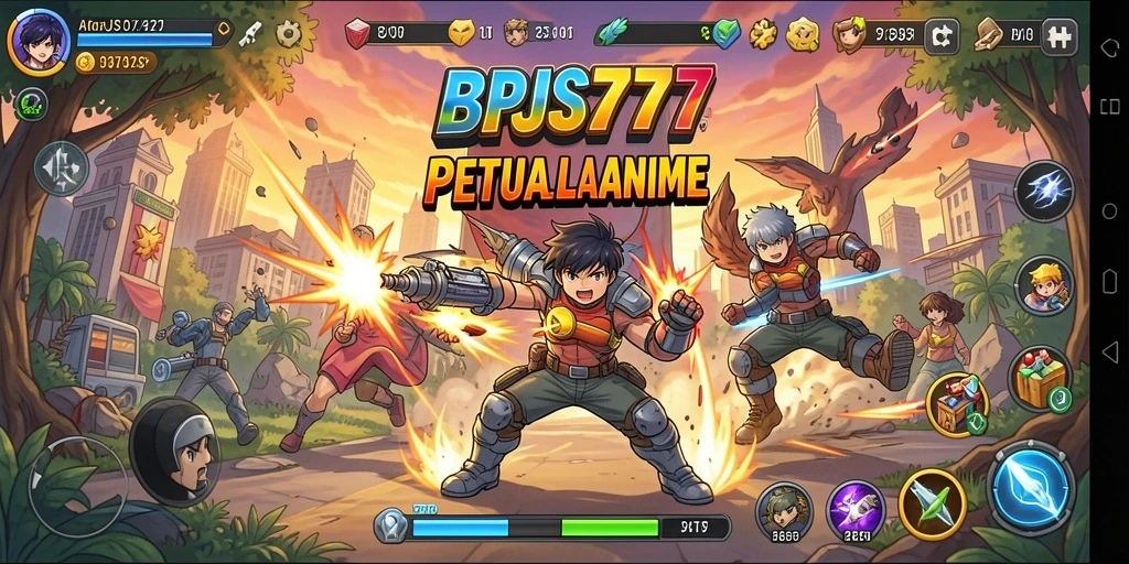 Tampilan gameplay seru dan karakter anime yang menawan.
