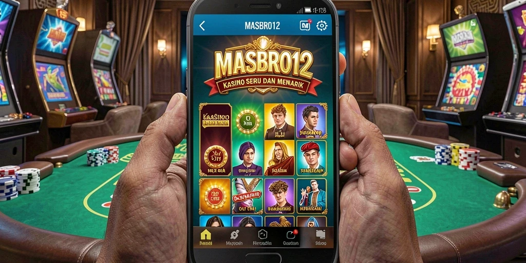 Tampilan menarik dari gameplay Kasino di MASBRO12.